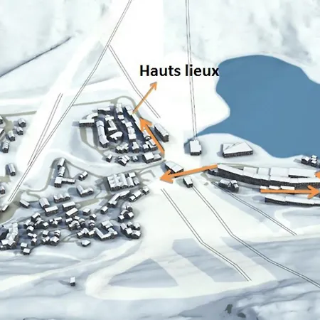 Apartment Renove Avec Balcon - Face Pistes, Commerces & Ecoles De - Fr-1-502-384 Tignes